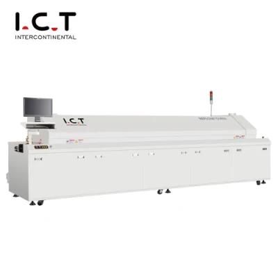 Full Hot Air Convection Reflow Oven with Eight Heating Zones