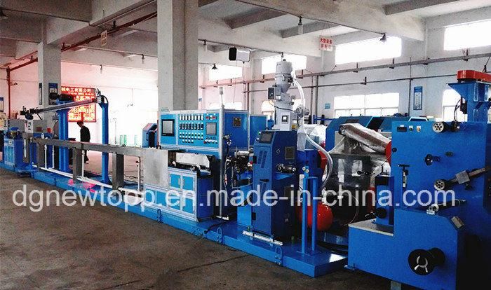 FEP (F46) /PFA /ETFE (F40) Teflon Cable Extruder Machine