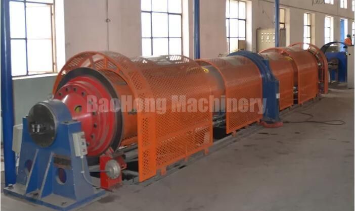 Tubular Steel Wire Ropes Stranding Machine for 6 * 19