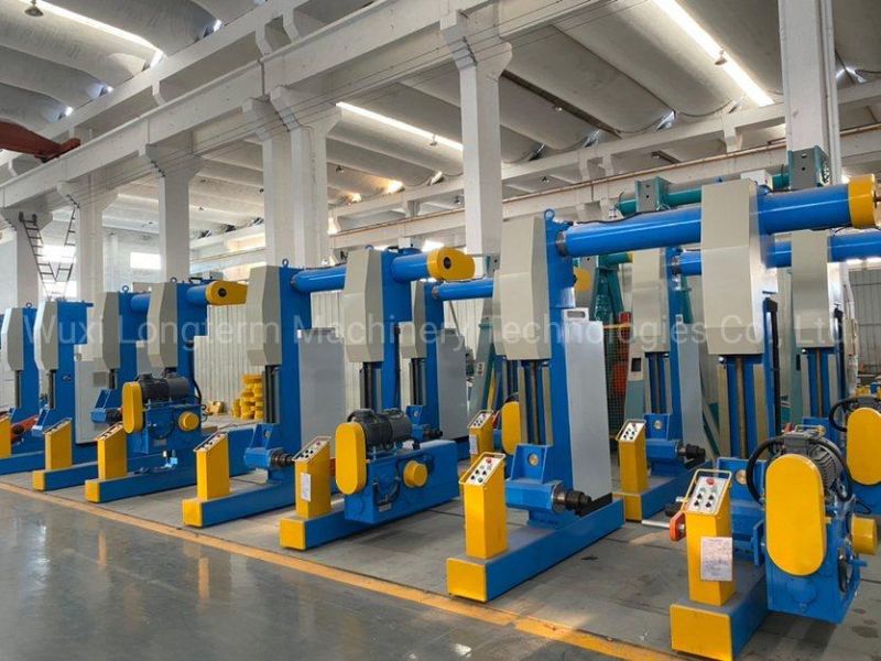 Steel Wire Rope Winding Machine, Take up Reel Cable Machine Pay off Unit^