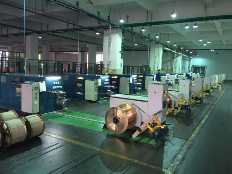 0.08-0.45mm Bare Copper Wire Insulated Core Cable Wire Twisting Bunching Stranding Machine