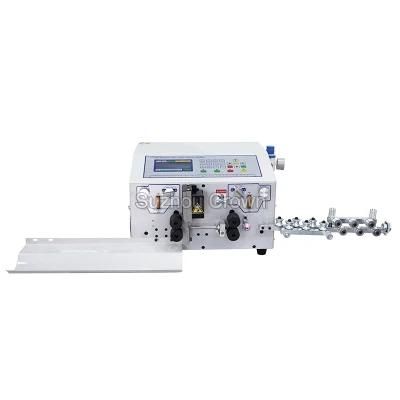 Automatic Wire Cable Cutting and Stripping Machine Peeling Jacket