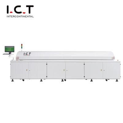 Large Size Reflow Oven, PCB Soldering Machine L10 with 10 Heat Zones