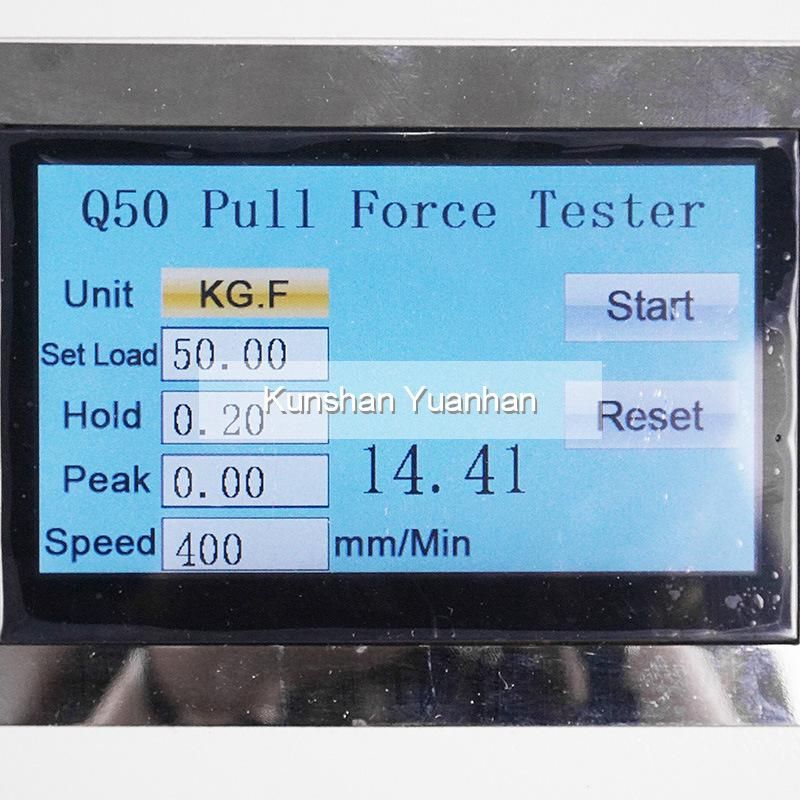 Semi Automatic 500n Tensile Strength Cable Wire Terminal Pulling Force Tester