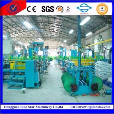 High-Speed Cored Wire Cable Insulation Extrusion Line