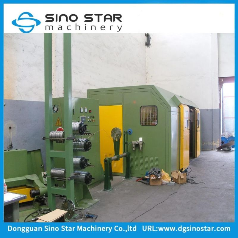 Double Twist Stranding Bunching Machine for Twisting Cored Cable and Multi-Strand Bare Copper Cables