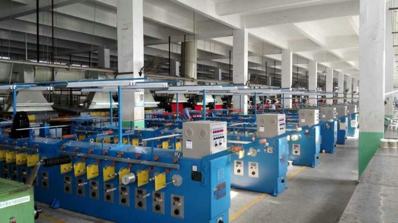 Copper Cable Wire Annealing Tinning Winding Cutting Extrusion Bunching Twisting Winding Machine
