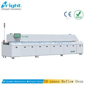 10 Zones Convection Reflow Oven for SMT Products Line