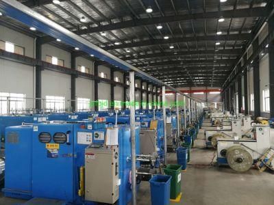 China Fuchuan Best Quality Electrical Copper Wire Twisitng Bunching Stranding Drawing Extrusion Machine