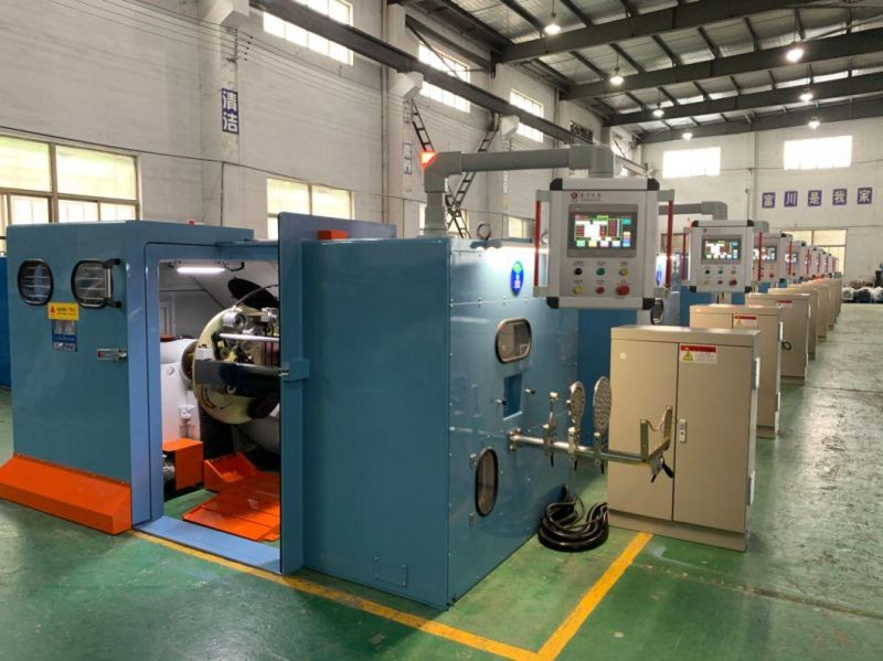 Electrical Cable Wire Winding Twisting Bunching Extrusion Twisting Drawing Cable Making Extruder Price of Machine