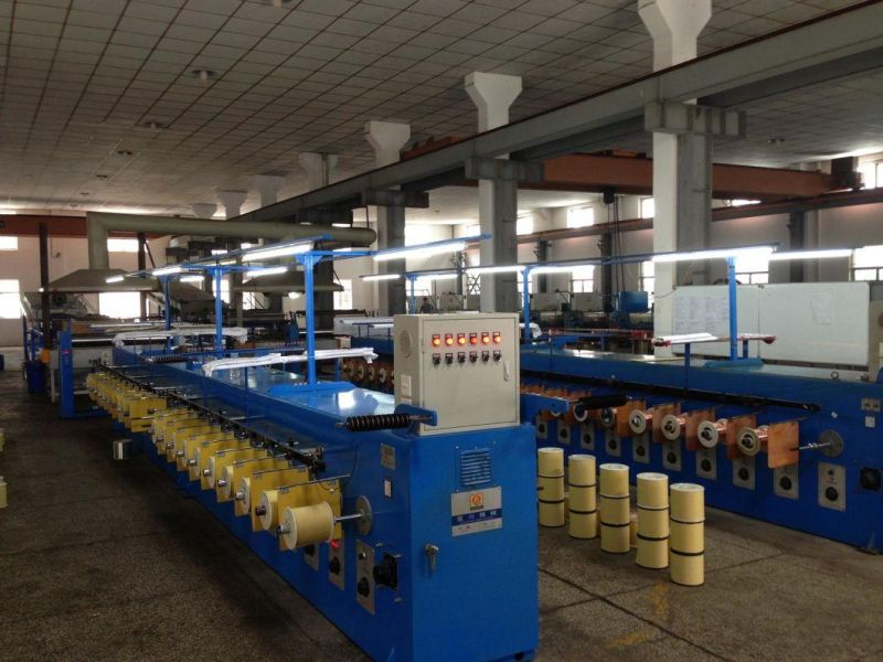 Copper Alloy Wire Tinned CCA Cable Winding Annealing Tinning Extrusion Machine