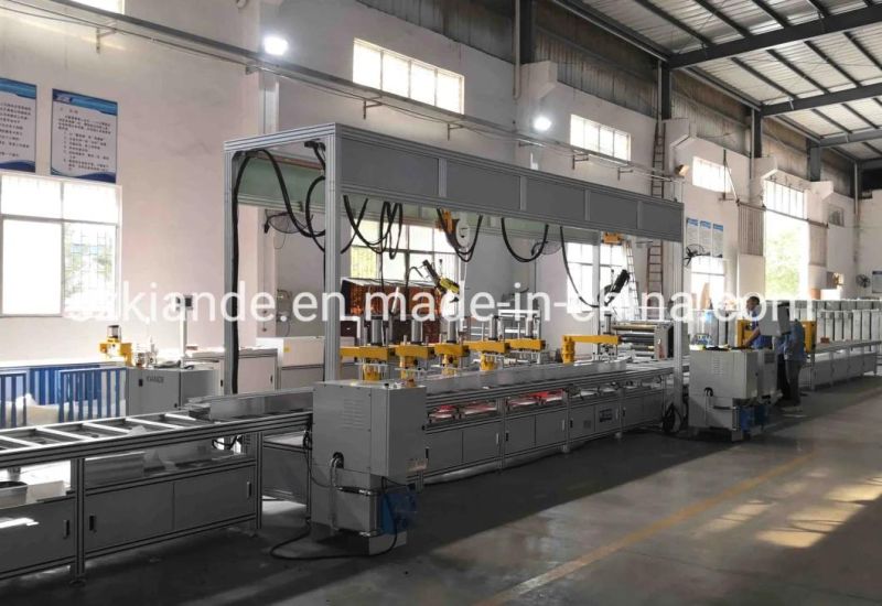 Automatic Compact Busduct Production Line Self Percing Riveting System Busbar Machine