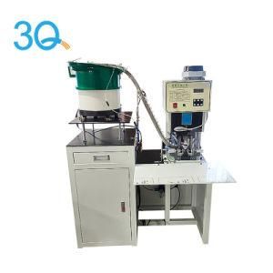 3q Semi Automatic Low Noise Wire Crimping Machine with Vibration Plate Single Grain Terminal Feeding for Sale