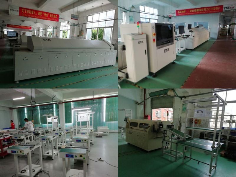 Automatic SMT LED Lead Free PCB Reflow Soldering Oven with 8 Heating Zones