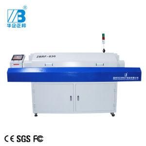 Low Cost Production Line Hot Air Reflow Oven with Eight Zones (Up 4, Down 4)