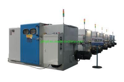 Fuchuan Best Quality High Speed 630 Bunching Machine for Copper Wire0.08-1.7mm Core Wire Double Twisting PLC Pitch Auto Oil Winding Machine