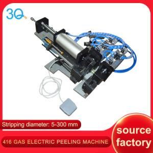 3q Max 300mm Pneumatic Cable Outer Jacket &amp; Inner Core Stripping Machine