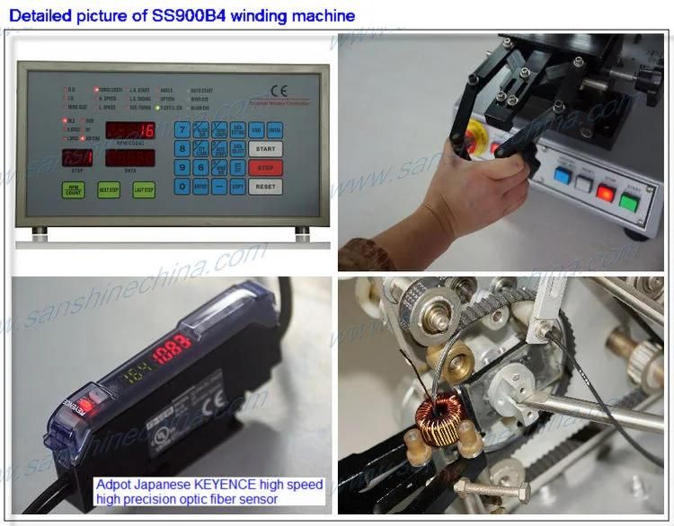 High Inductance Toroid Common Mode Inductor Winding Machine