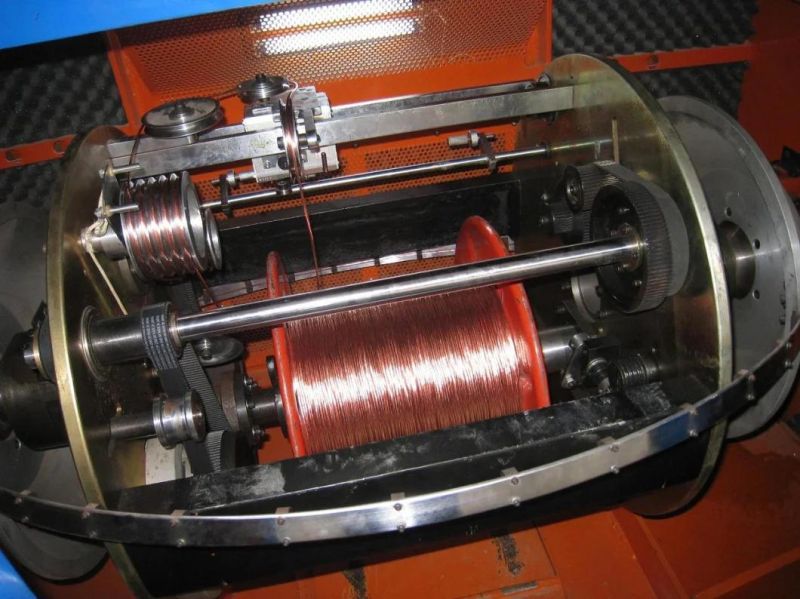 Electrical Copper Wire Winding Making Bunching Twisting Extrusion Machine