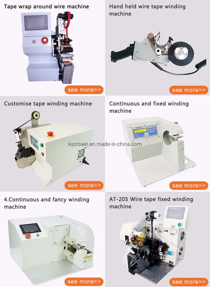 Wl-Wx Semi Automatic Coreless Cable and Wire Bundling Machine Wire Twist Tie Machine