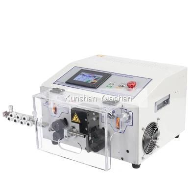 Full Automatic Wire Cut and Strip Machine Copper Wire Cutter Stripper Cable Cutting and Stripping Machines Wire Insulation Removing Machine