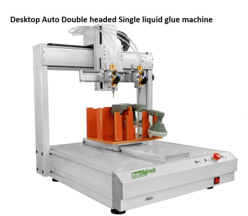 Desktop Auto Double Headed Single Liquid Glue Machine