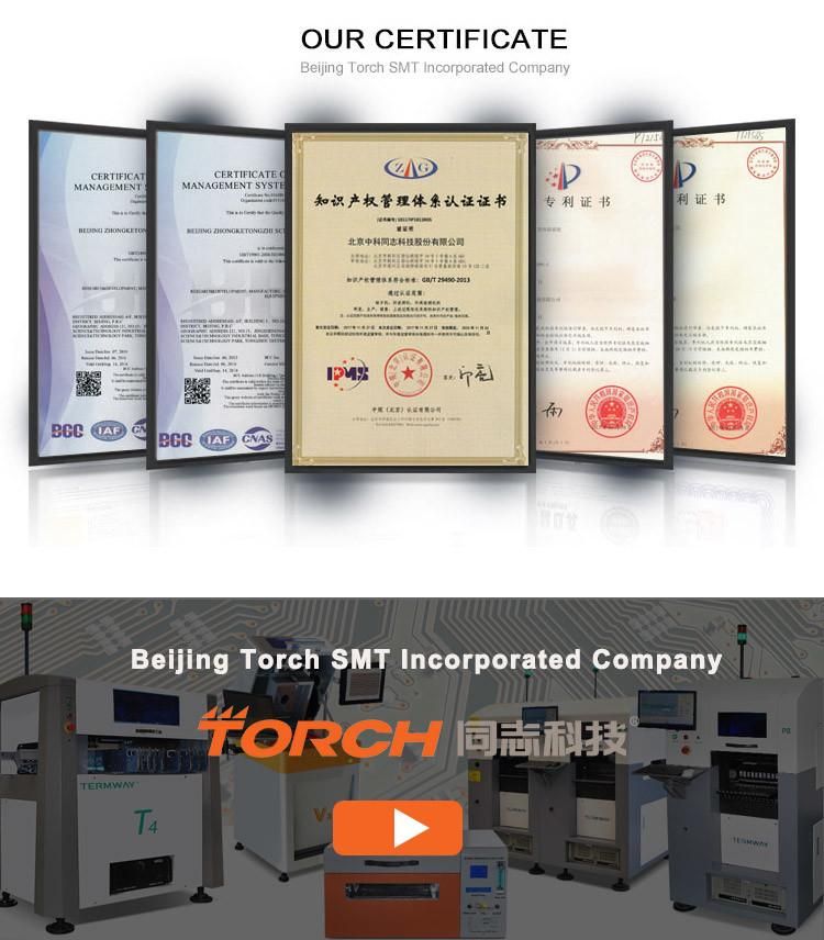 Torch Desktop New Model High Temperature Nitrogen Reflow Oven with 40 Sections - N300