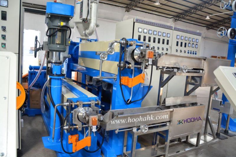 Wire and Cable Double Extrusion Machine Production Line Save Factory Space