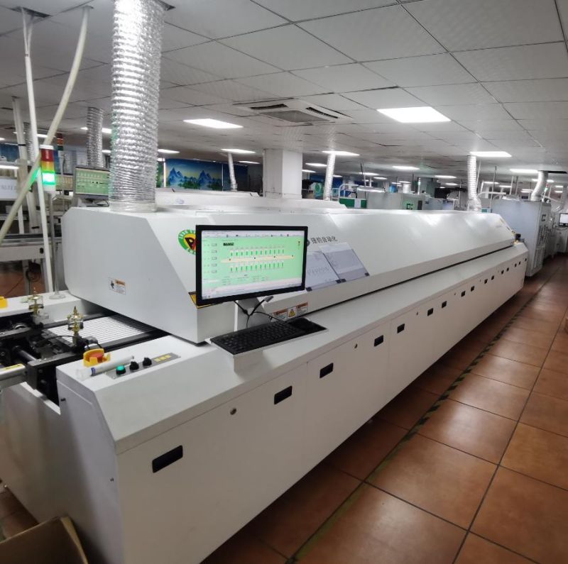 Jaguar Manufacture CE Standard User Friendly Easy Install Easy Operate 12 Zone Reflow Oven for PC Mainboard