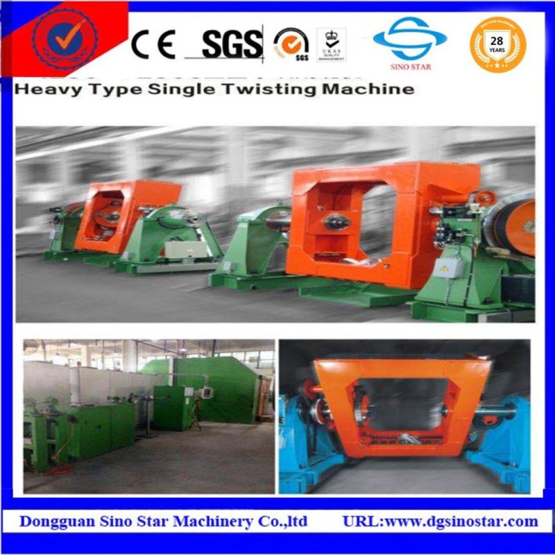 High Speed Single Twisting Machine for Stranding Large-Section Bare Conductor  Cable