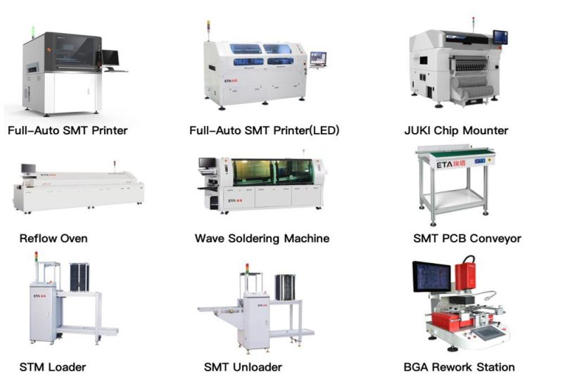 Professional SMT Pick and Place Machine Juki Chip Mounter Ke2070 Chip Shotter for LED Production Line