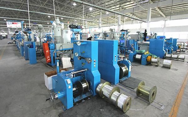 High-Speed Automatic Core Wire Insulation Extruding Machine