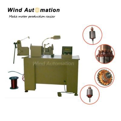 Armature Winder Rotor Coil Winding Machine Manual Hooking