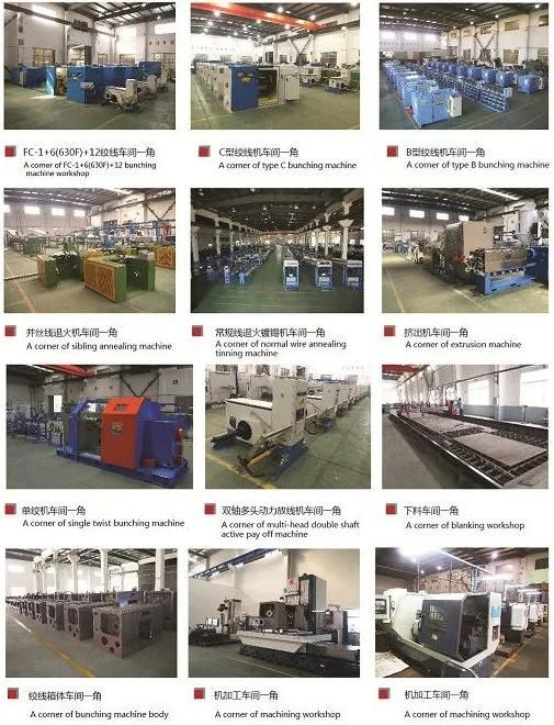 Fuchuan High Quality High Speed Bunching Machine, Buncher Machine, Single Twister, Double Twister, Extruder, Tinning Machines Wire and Cable Machines