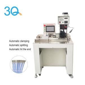 3q Automatic Ribbon Cable Crimping Machine, Flat Multi-Wire Planar Cable Crimping Machine