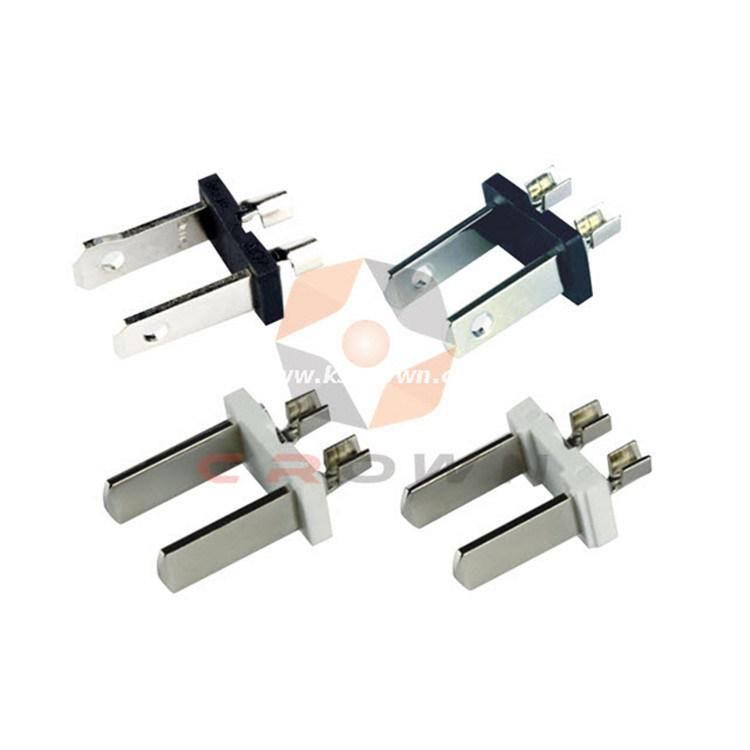 Full Automatic 2 Pin Plug Inserting Crimipng Machine Power Cord Line Cable Cutting Stripping and Euro Plug Crimping Machine