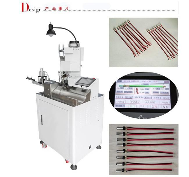 Full Automatic Wire Stripping Cutting and Terminal Crimping Machine