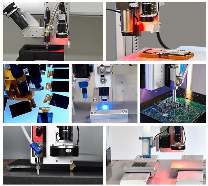 Manufacturers Precision Desktop Automatic Hot Melt Glue Dispensing Systems