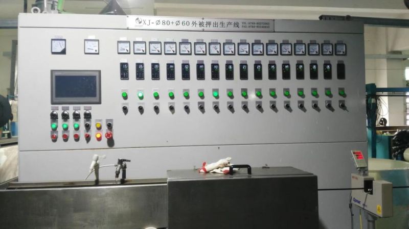 High Extrusion High Output 80mm Jacket Extrusion Production Line