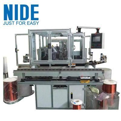 Two Flier Motor Armature Coil Winding Machine