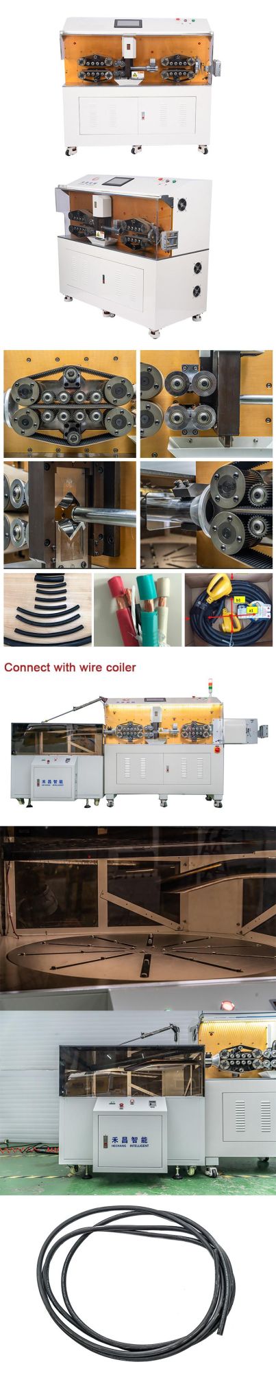 Hc-608ex Auto Cutting and Stripping Machine Stripper Cable Machine
