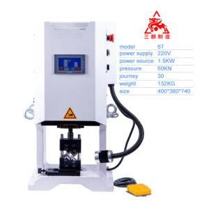 3q Precise Servo Motor Thick Cable Lugs Hexagon Terminal Crimping Press Machine