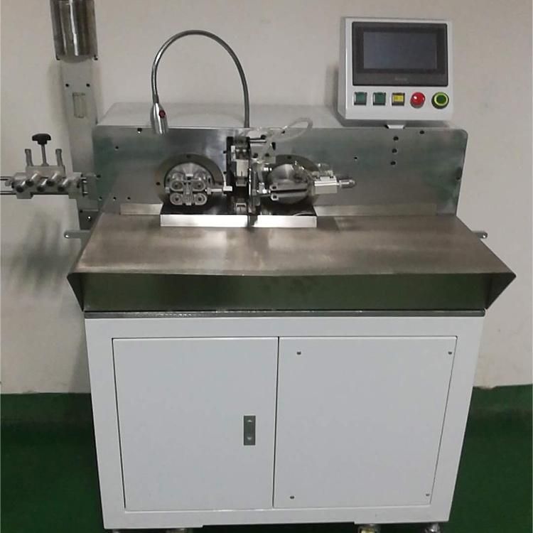 Sz01s Fully Automatic High Precision Double Head Wire Cutting Stripping Twisting Tinning Machine Ten Wires Cutting Stripping at Same Time