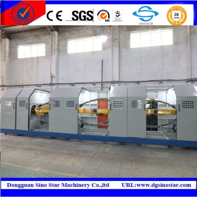 Overhead Wire Cable Production Line Stranding Twisting Bunching Machine