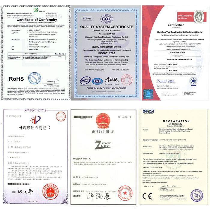 Full Autometic Cable Wire Cut Stripping Wrapping Winding Coil Tying Bundling Machine