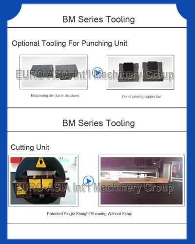 CNC Busbar Machine Turret Punching Cutting Bending for Copper and Aluminum