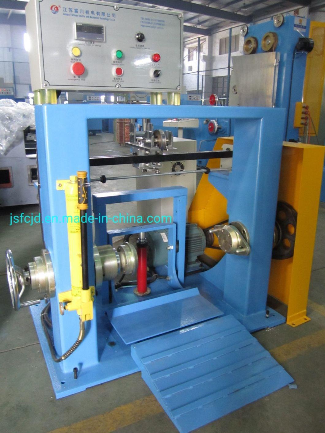 Electirc Plastic Cable Wire Copper Wire Pay-off Winding Bunching Buncher Stranding Coiling Machine