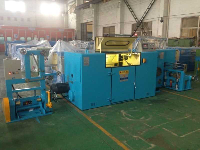 0.15-0.64mm Electrical Cable Copper Wire Cutting Winding Bunching Stranding Extrusion Machine