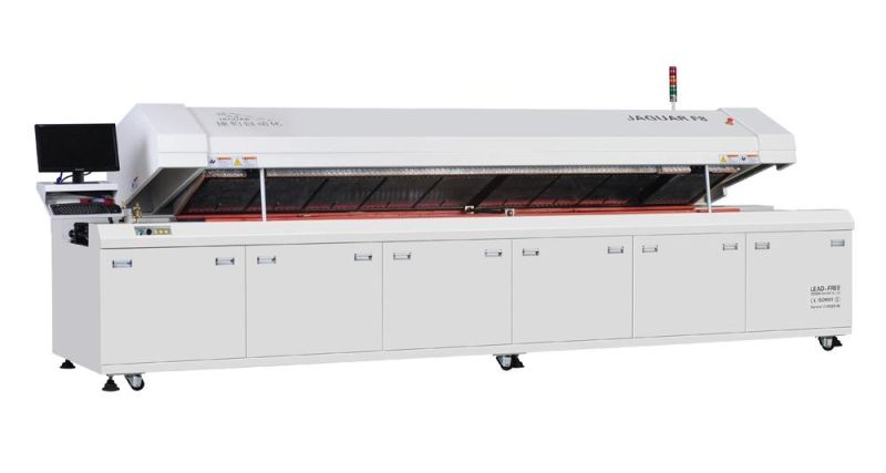 Jaguar Manufacture CE and ISO Certify Easy Install Easy Operate SMT Assembly Line Reflow Oven for LED Strip Lighting Soldering