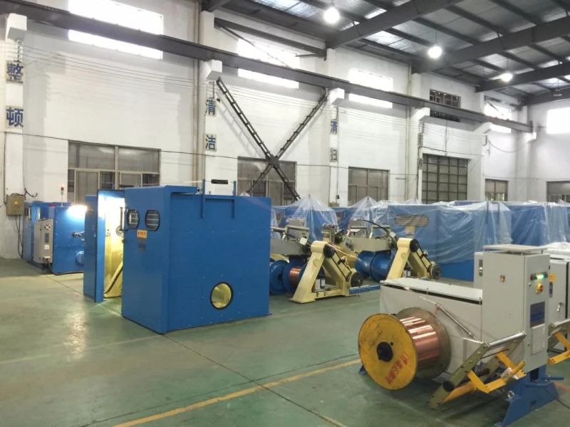 Electrical Cable Copper Wire Twister Winding Bunching Extrusion Double Twist Making Drawing Machine